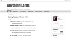 Desktop Screenshot of anythinglarus.com